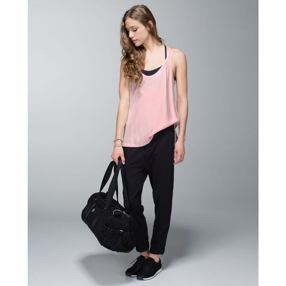 Lululemon | Sz 6 | Lululemon Peace Of Mind Tank in Pretty Pink Yoga Workout Top - Picture 7 of 9